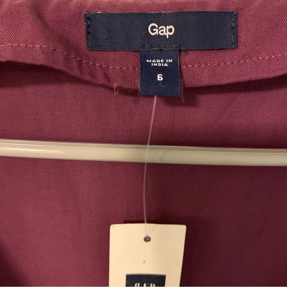NWT Gap Dress with Ruffles & Pockets Size 6 - Picture 4 of 10